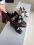 Elegant Square Toe Mary Jane Heel